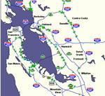 Bay Area Traffic Map